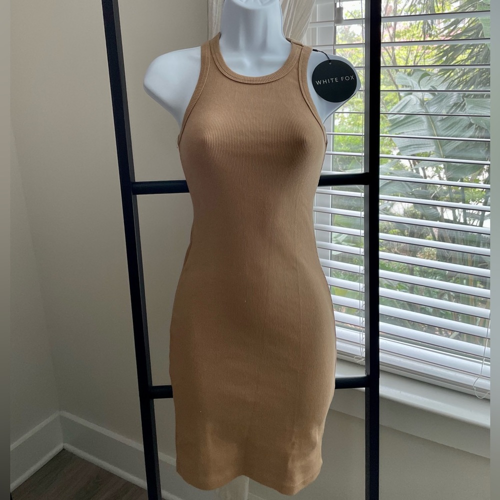 White Fox Star Power mini dress NWT